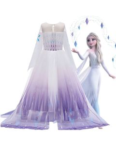 Stylish Frozen Frock For Girls