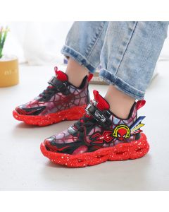 Spiderman Big Kid Light Up Shoes