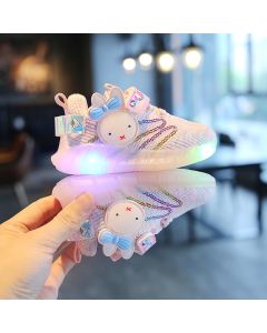 Cute Pink Light Up Shoes For Kids