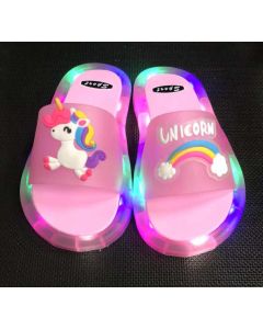 Unicorn Led Baby Girl Sandals
