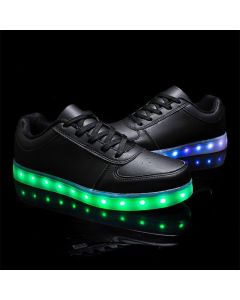USB Charging Rechargeable Led Light Shoes For Ladies