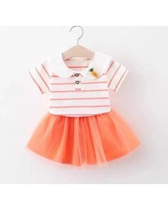 Charming pink baby dress