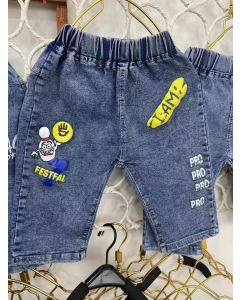 Cute Printed Denim Shorts For Kids