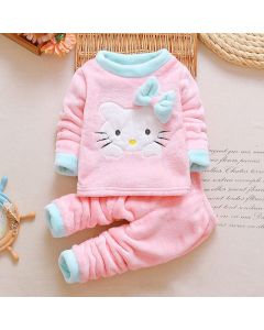 Hello kitty Cute Winter Clothes Baby Set