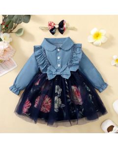 Adorable Imported Winter Frock For Baby Girls