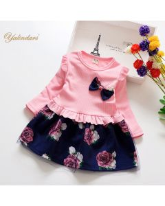 Adorable Winter Girls Fairy Frock