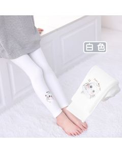 Charming Imported White Leggings For Girls 