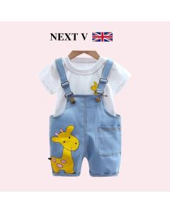 Best Quality Imported Baby Boy Dungaree Set
