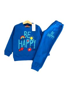 Blue Be Happy Boys Winter Clothing Set