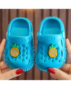 Blue Kids Crocs Sandals