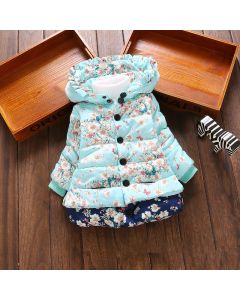 Baby Winter Hoodies Floral