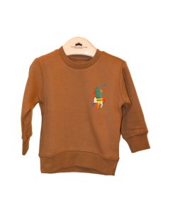 Brown Charming Full Sleeve Winter Shirt For Boys