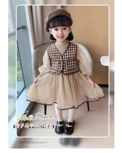 Charming Imported Winter Frocks For Little Girls