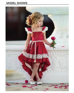 Charming Red Baby Girl Dress