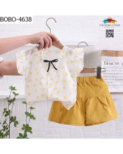 Charming Top With Skirt For Girls