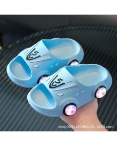 Cute Sky Blue Baby Led Slippers