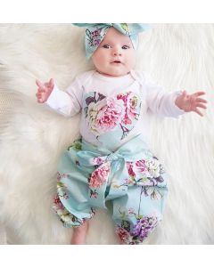 Floral Baby Girl Winter Dresses
