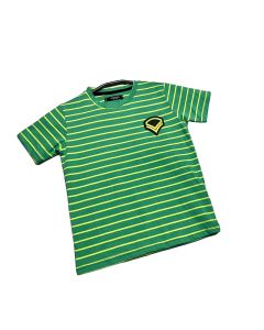 Green Charming Classic Striped Tshirt For Boys