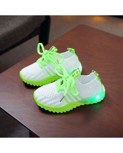 Green Light Led Shoes For Kids