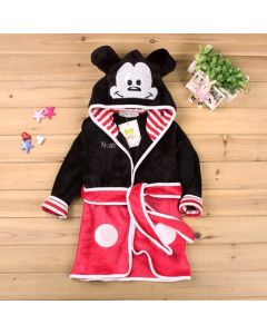 Mickey Printed Baby Bathrobe