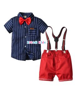 Red & Blue Quality Baby Suit