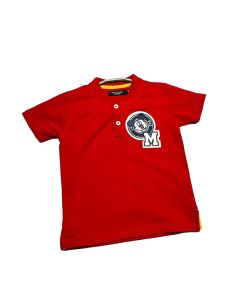 Red Henley Tshirt For Boys