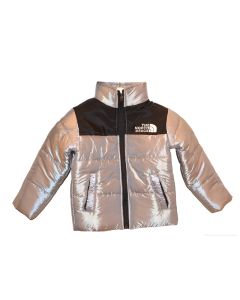 Silver Charm Puffer Jacket For Boys