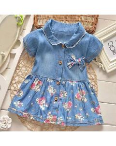 Stylish Floral Baby Girl Frocks