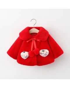 Stylish Hearts Winter Baby Girl Jacket