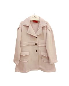 Stylish Purple Fleece Winter Baby Girl Jacket