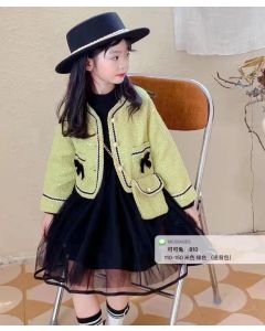 Winter Frock Set For Girl