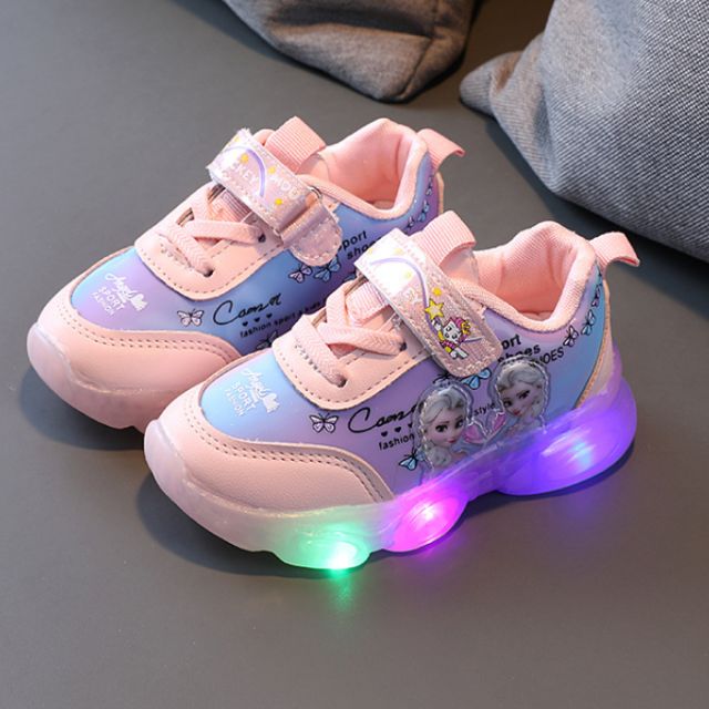 Cute Pink Light Up Shoes For Kids | The Bobo Store