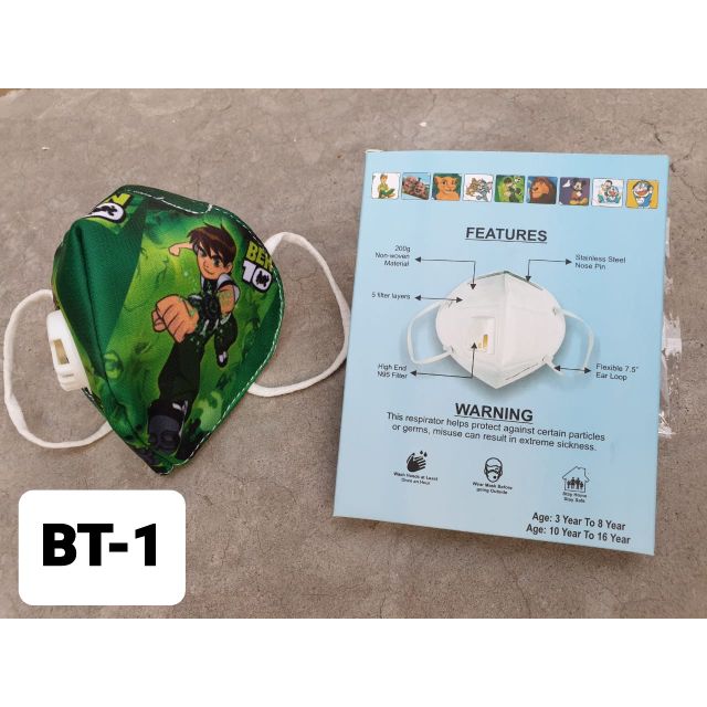 Benten Charcter Mask For Boys