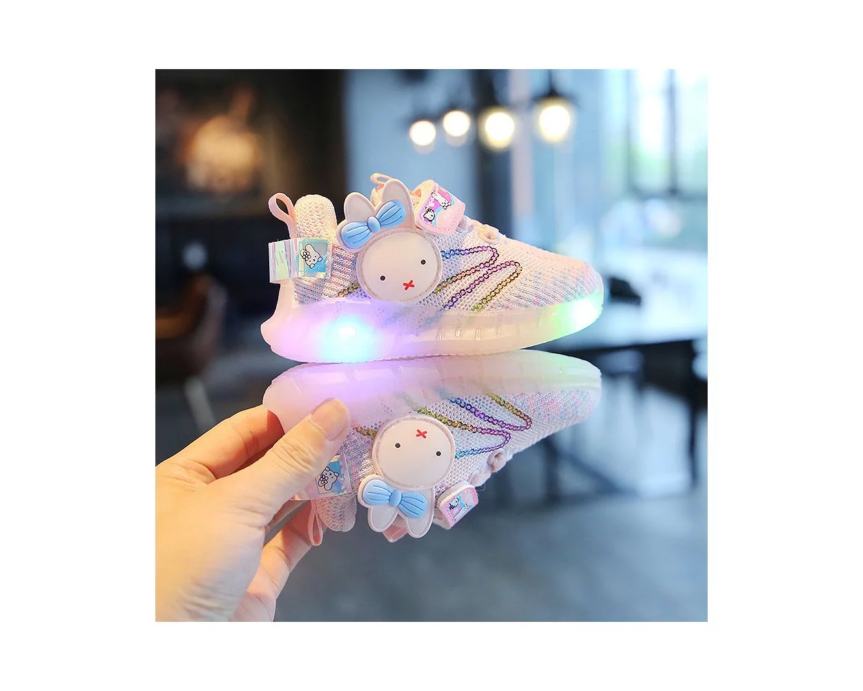 Cute Pink Light Up Shoes For Kids The Bobo Store