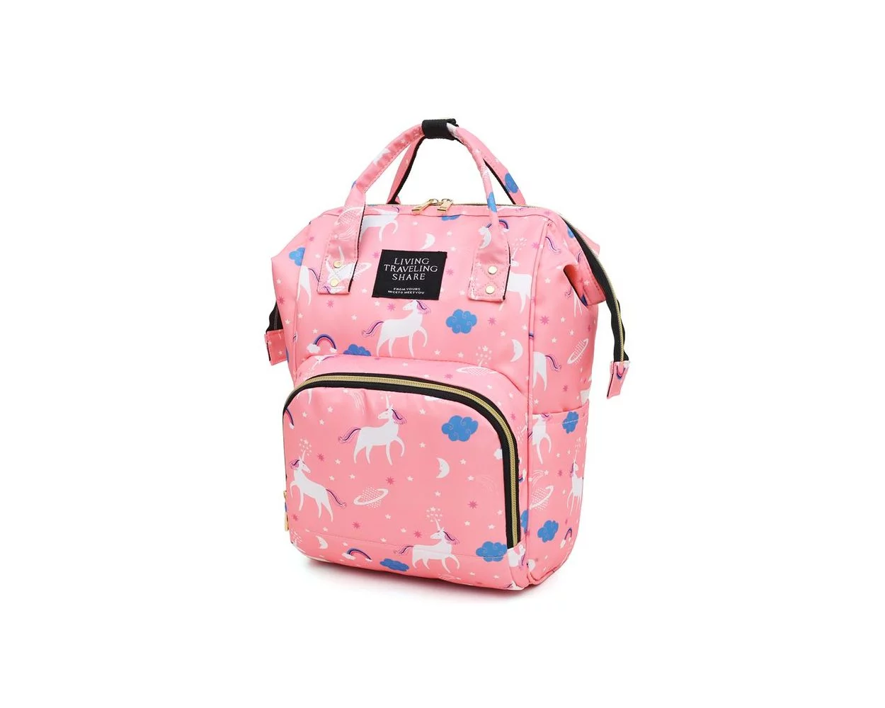 Pink unicorn outlet diaper bag