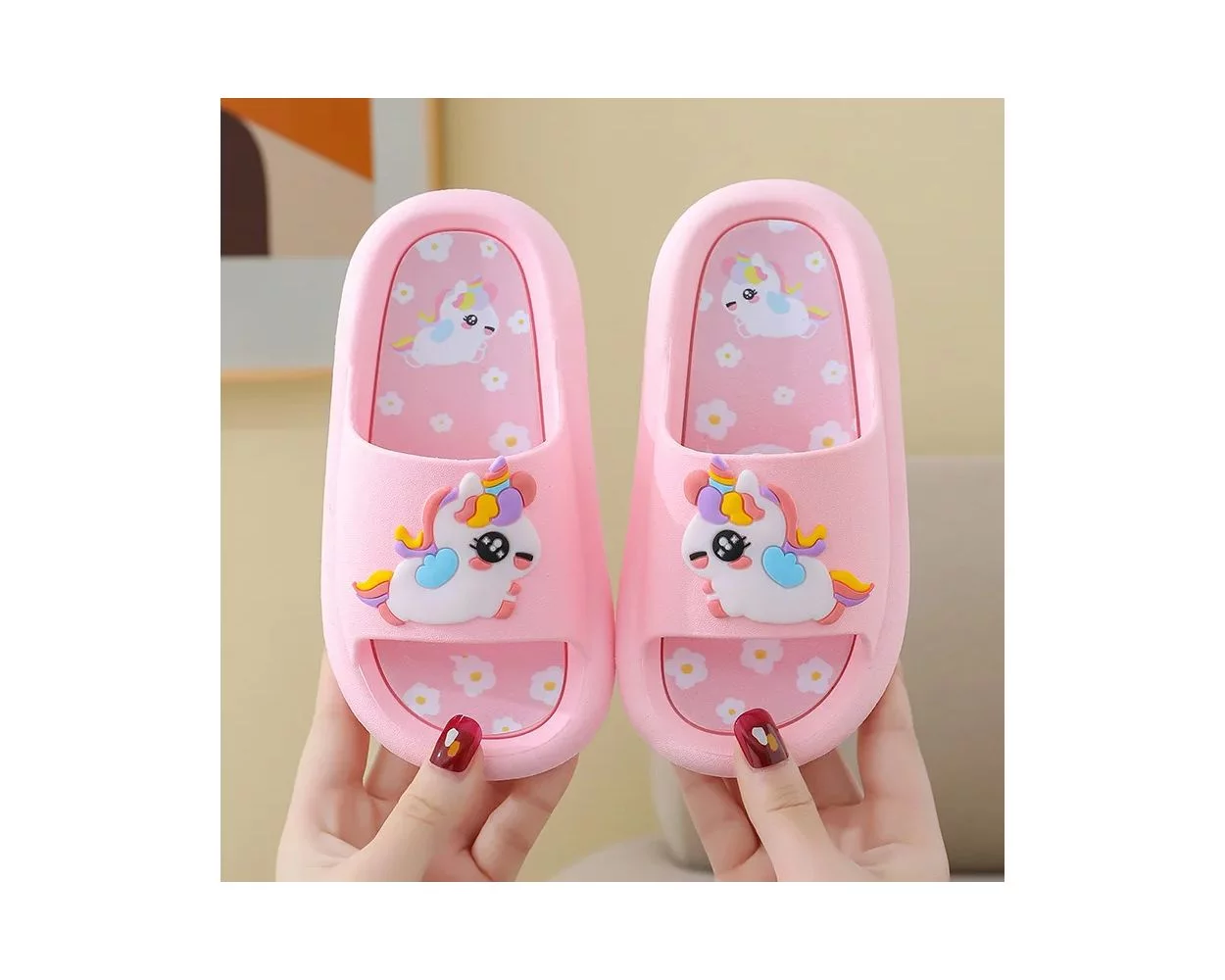 Charming Unicorn Baby Slippers For Girls The Bobo Store