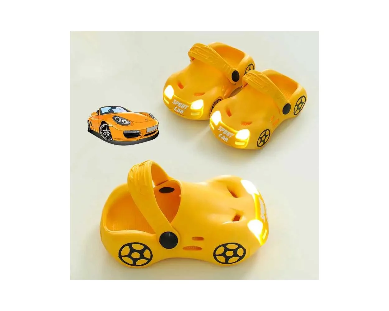 Charming Toddler Crocs With Led Lights