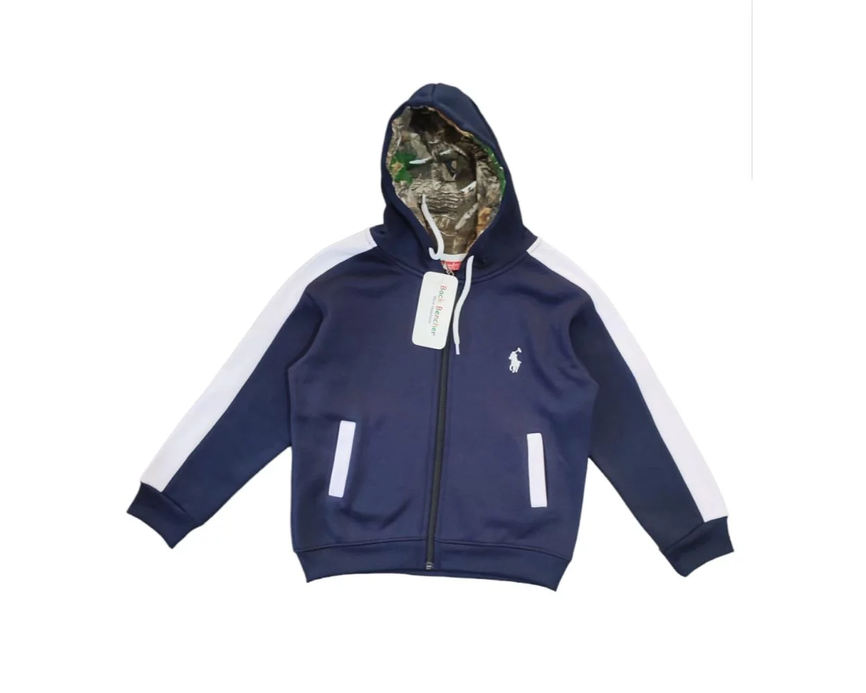 Navy Blue Winter Hoodie For Boys The Bobo Store