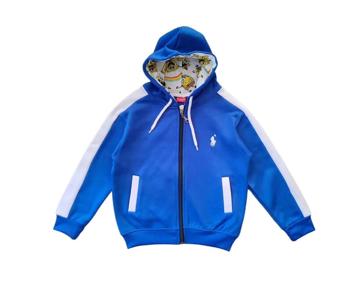 Royal Blue Winter Hoodies For Baby Boys