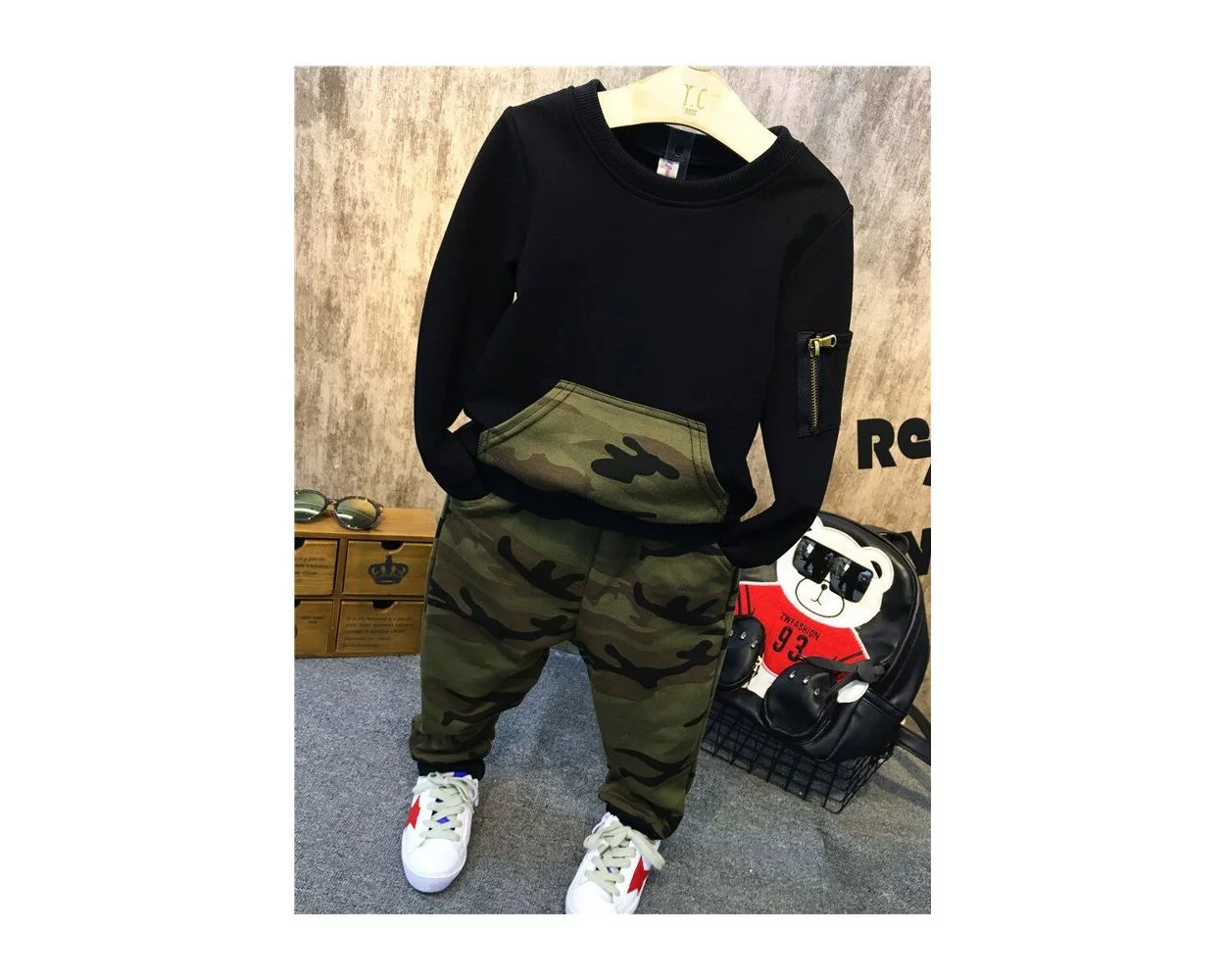 Baby boy camo tracksuit online