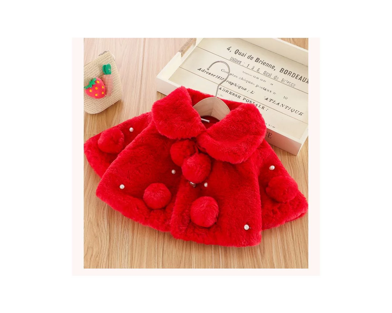 Baby girl clearance red winter coat