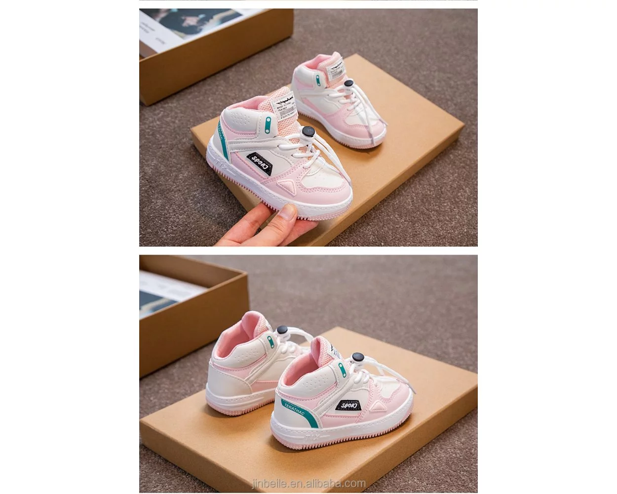 Cute pink shoes store