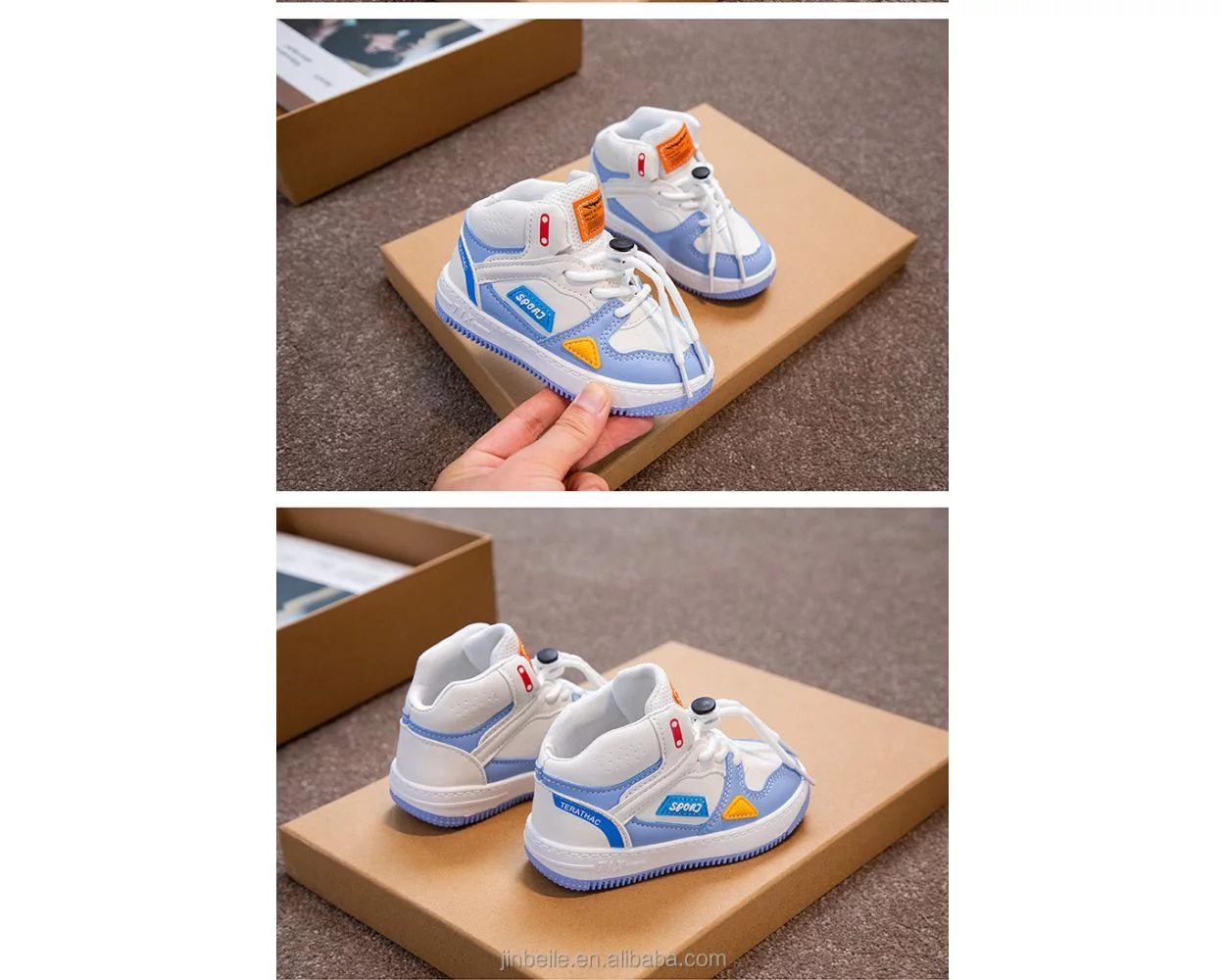 Stylish Blue Classic Shoes For Boys The Bobo Store