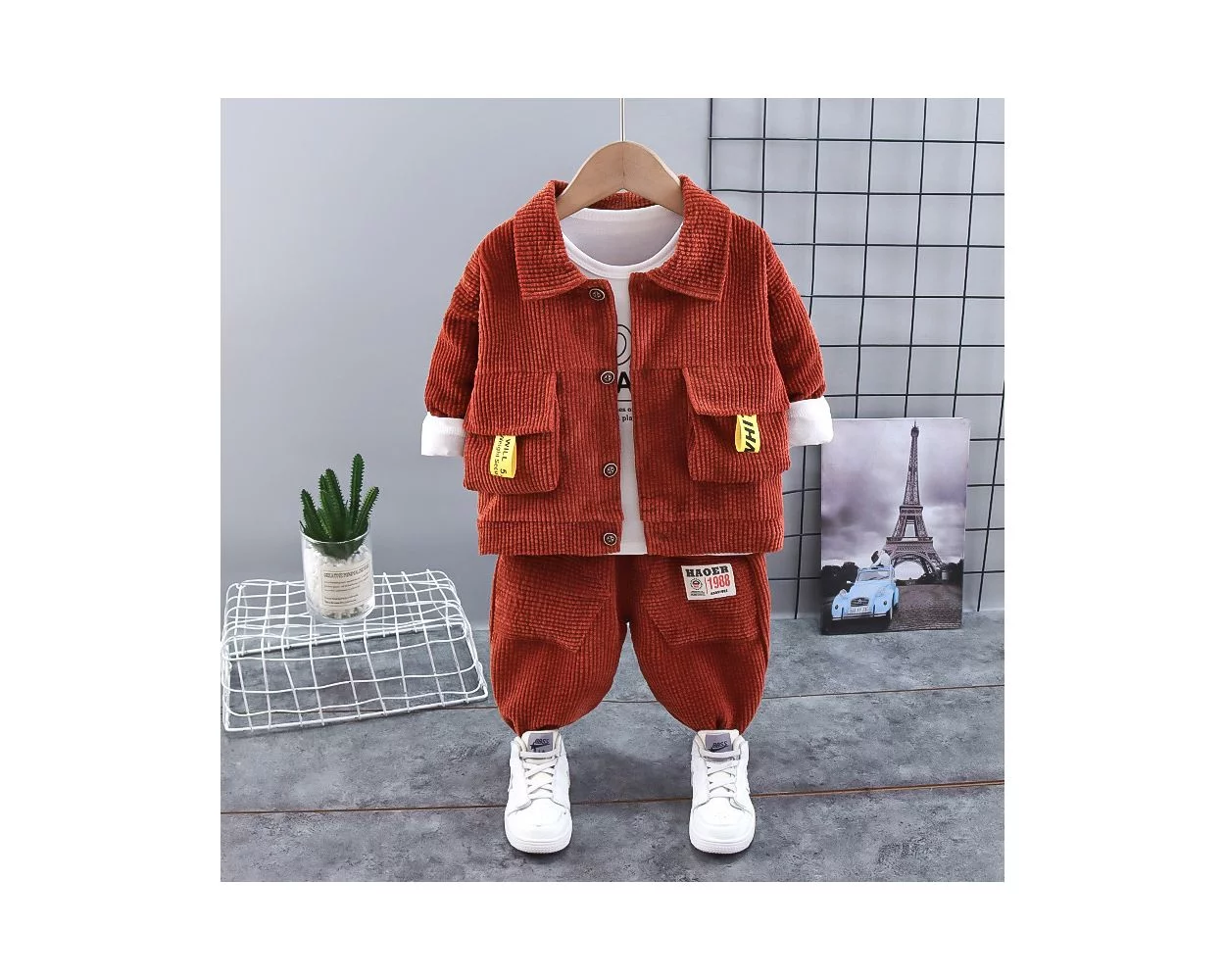 Little boy winter clothes shop