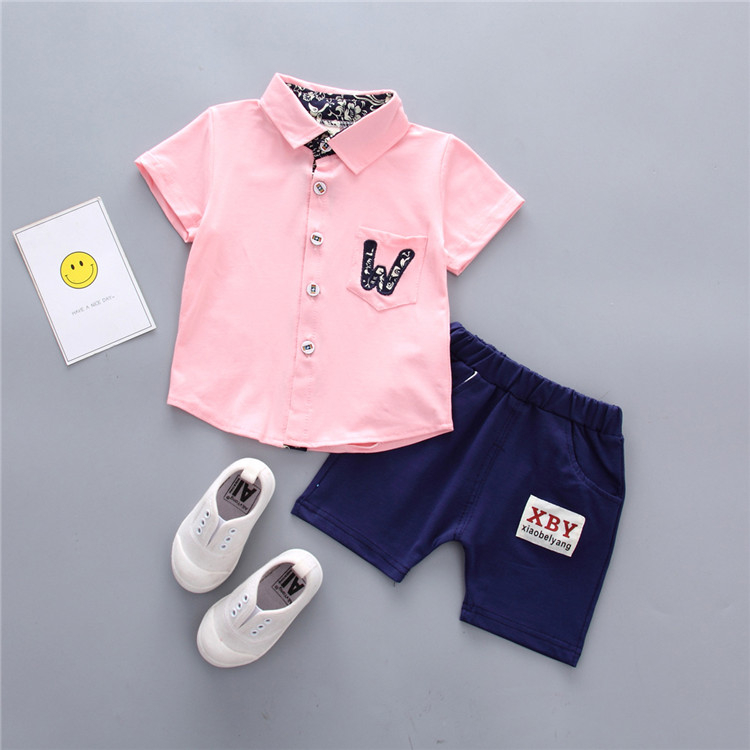 Pink outfit fashion for baby boy