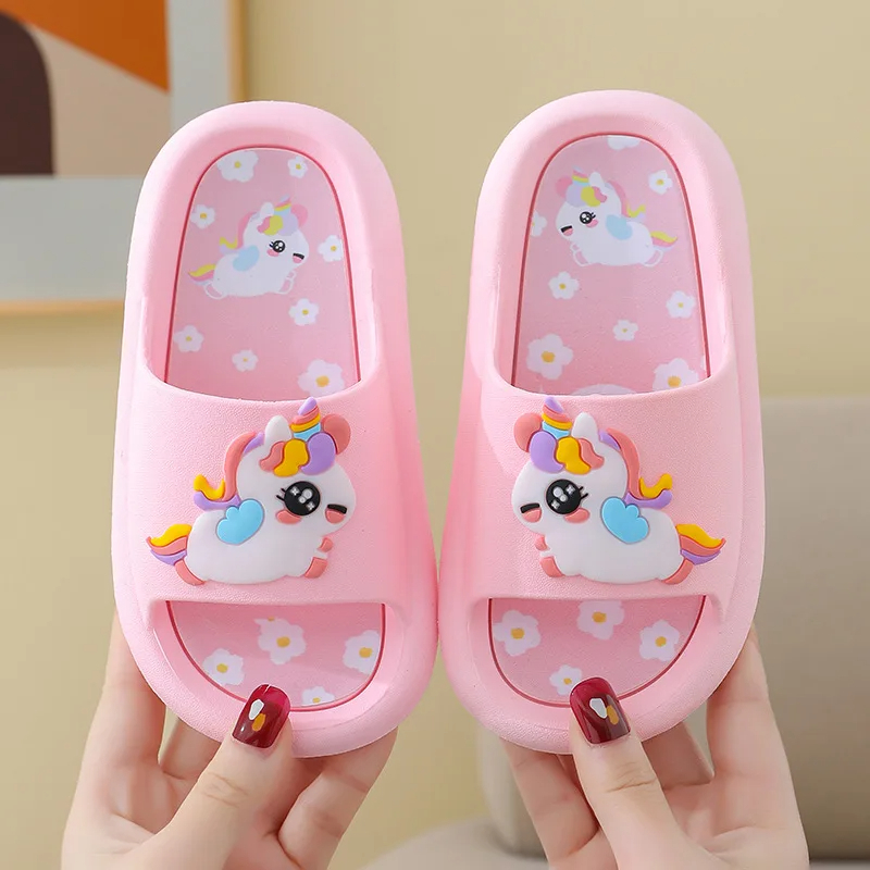 Charming Unicorn Baby Slippers For Girls The Bobo Store