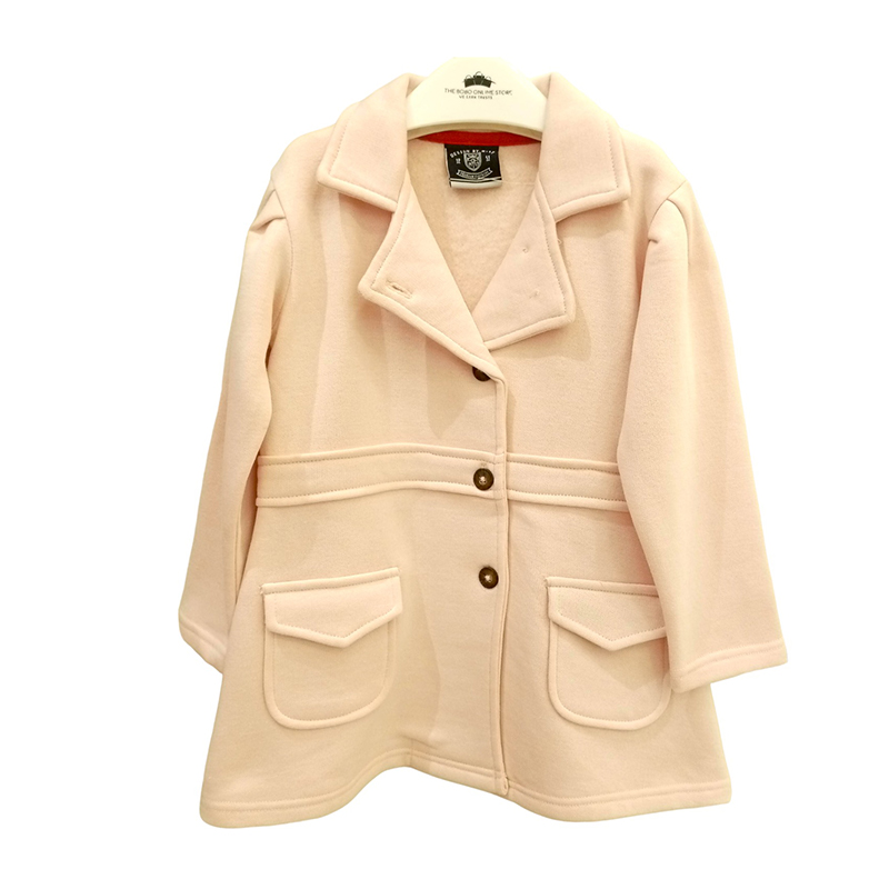 Stylish Pink Fleece Baby Girl Winter Coat The Bobo Store